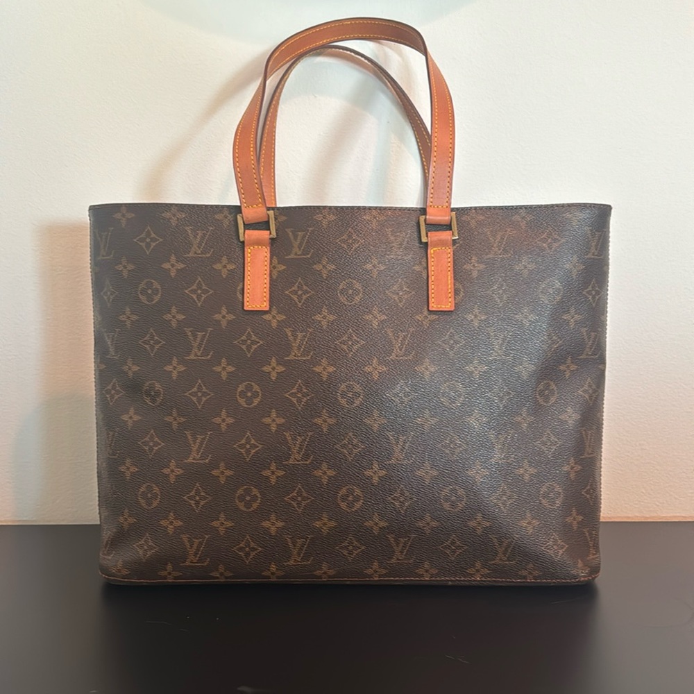 Louis Vuitton vintage monogram tote bag